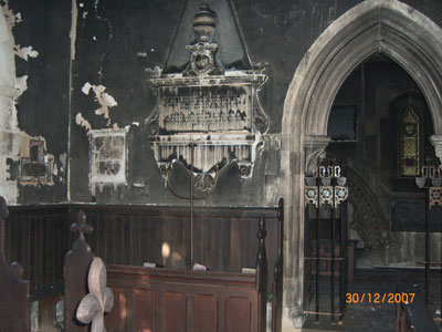 The chancel.